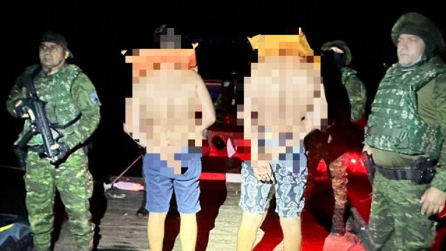 Dois homens são presos em lancha no lago de Caldas Novas com arma e drogas