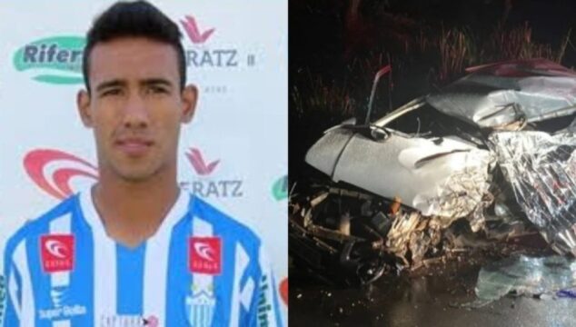 Ex-jogador do Crac, Glaudo Alves, morre em trágico acidente na GO-139, entre Caldas Novas e Marzagão