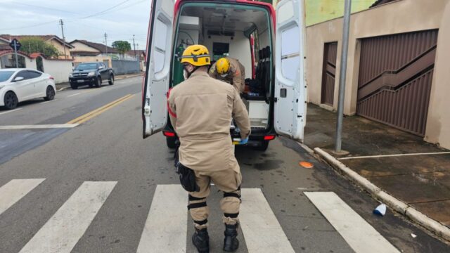Colisão entre duas motos deixa duas pessoas feridas, uma em estado grave, em Catalão
