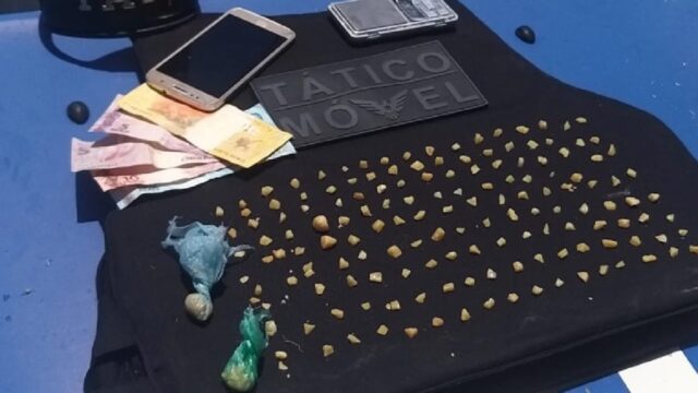 Homem de 20 anos é detido por suspeita de tráfico de drogas em Catalão