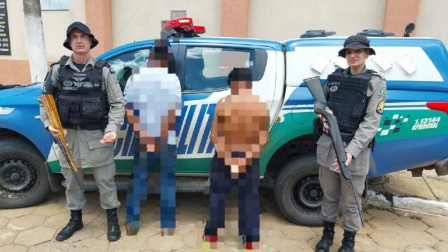 Batalhão Rural prende indivíduo em flagrante por porte e posse ilegal de armas de fogo em Urutaí, Goiás