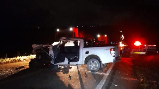 Acidente na GO-020 deixa motorista gravemente ferido em Cristianópolis
