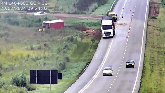 Fatalidade: Acidente na rodovia BR-050 deixa uma pessoa morta, em Ipameri