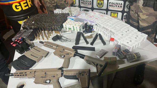 Pires do Rio e Uberlândia: Operação conjunta da PMGO e PMMG contra crimes de posse e porte ilegal de armas, tráfico de drogas e associação criminosa