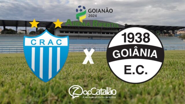 Crac busca segunda vitória para afastar de vez o risco de rebaixamento enfrentando o Goiânia na Arena Rifertil