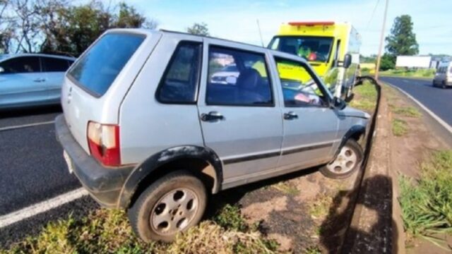 Motorista morre de mal súbito após sofrer acidente de carro na BR-050
