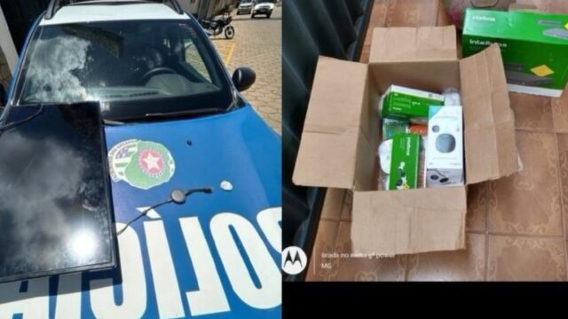 Polícia Militar de Ipameri prende suspeitos de furto e receptação, recupera objetos furtados