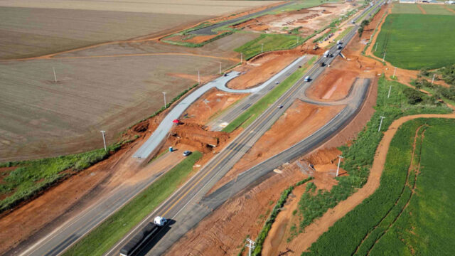 Duplicação da BR-050 em Cristalina avança para a fase final