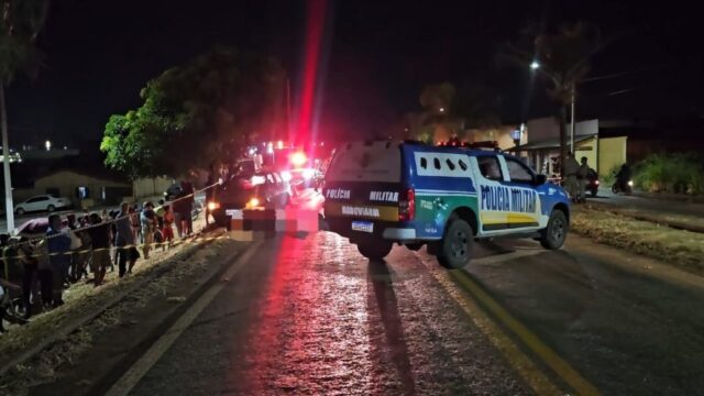 Vídeo: Filho emocionado exige providências após mãe morrer em atropelamento fatal em Catalão, em vídeo nas redes sociais