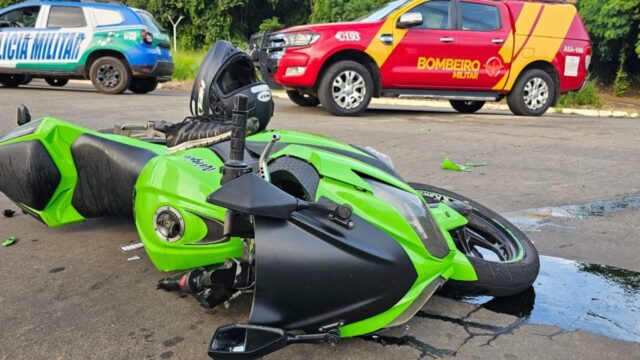 Motociclista fica gravemente ferido após colisão com picape em Catalão