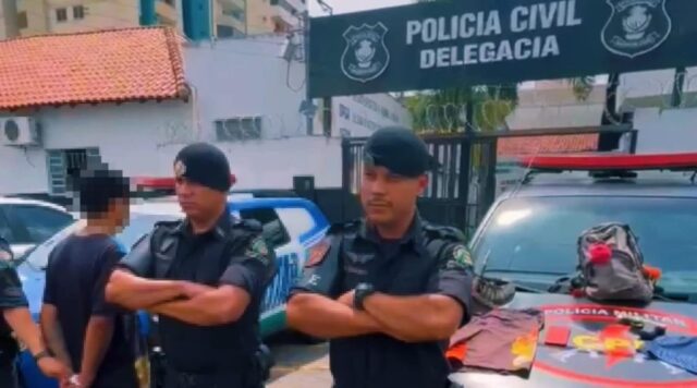 Em Caldas Novas, homem é preso após praticar roubo em comércio com arma falsa