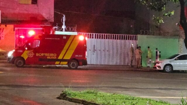 Corpo de Bombeiros é acionado para socorrer vítima de queda de moto no bairro Castelo Branco, em Catalão