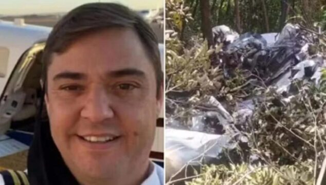 Encontrado corpo do piloto goiano que estava desaparecido após queda de avião em SP