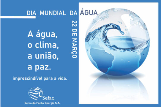 Sefac: Dia Mundial da Água