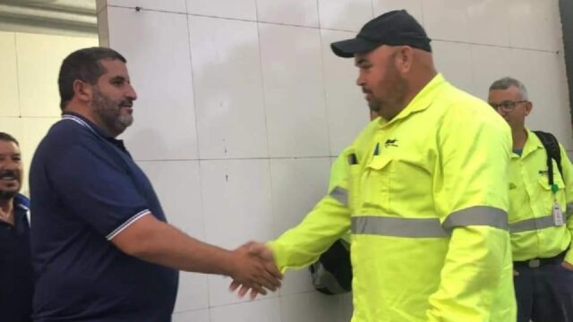 'De Mãos Dadas com Trabalhador' Direito do Metabase visita trabalhadores da Mina Boa Vista e Mosaic Fertilizantes