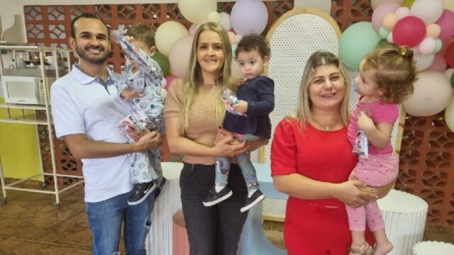 Crianças do CEMEI Ouvidor recebem Kit de Higiene Bucal para incentivar Saúde Oral