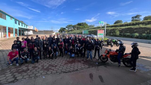 2º Encontro de Amigos Motociclistas em Ipameri reúne mais de 100 participantes