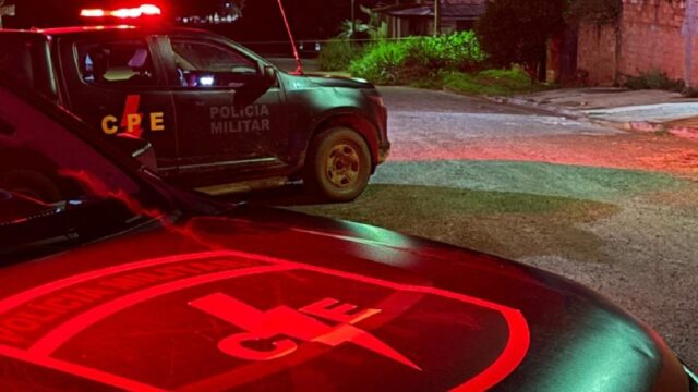 Indivíduo de 22 anos com extensa ficha criminal morre e dois policiais ficam feridos durante confronto em Pires do Rio
