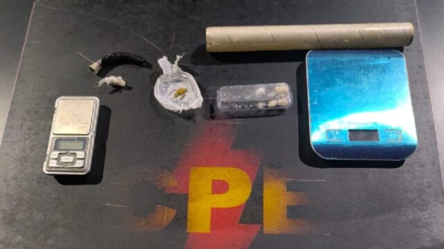 Indivíduo é detido pela CPE em Catalão sob acusação de tráfico de drogas