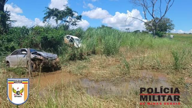 Coromandel: Motorista morre em acidente envolvendo carros e caminhão na MG-188