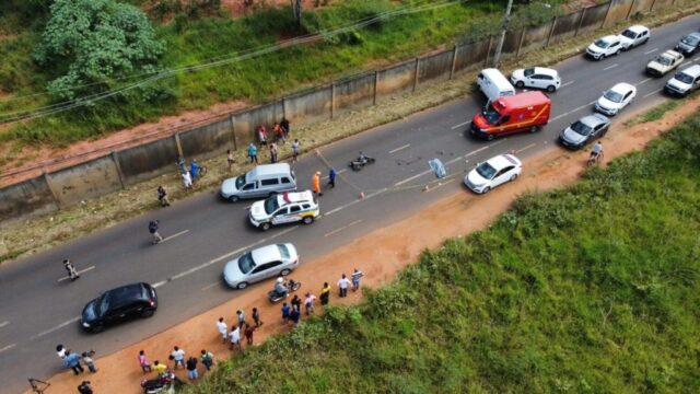 Jovem motociclista perde a vida em grave acidente no bairro Canaã, em Uberlândia