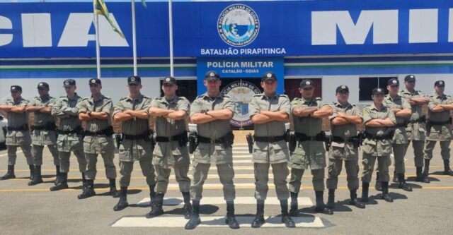 Segurança Pública de Catalão e região ganha reforço de novos policiais militares