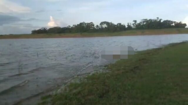 Corpo de pescador é encontrado às margens do Represa Emborção "Lago Azul" em Grupiara, Minas Gerais