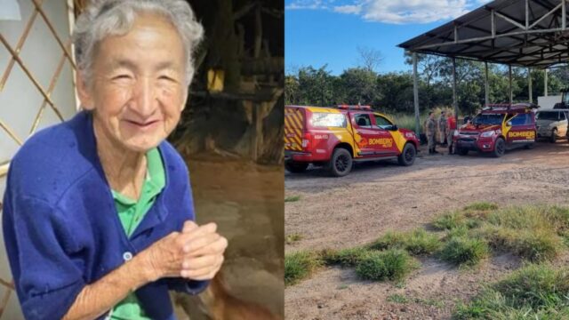 Corpo de Bombeiros de Ipameri busca por idosa desaparecida próximo ao Distrito de Cavalheiros