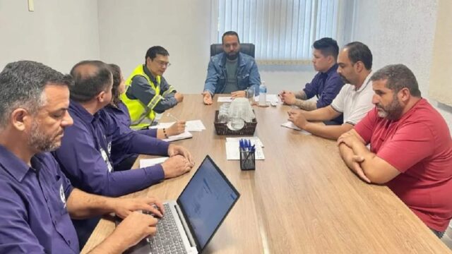 Em reunião com representantes da empresa CREC-8, diretoria do Metabase inicia acordo coletivo 2024/2025