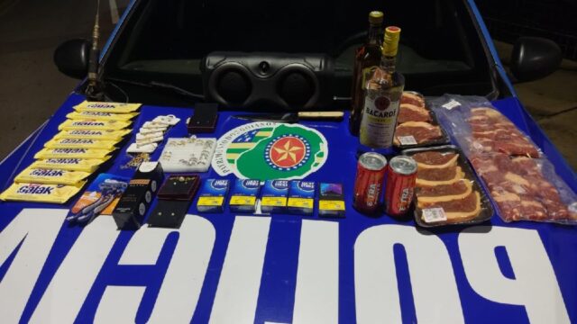 Homem é detido com produtos furtados de supermercado em Catalão