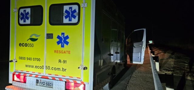 Eco050 registra dois acidentes de trânsito na rodovia BR-050, em Araguari