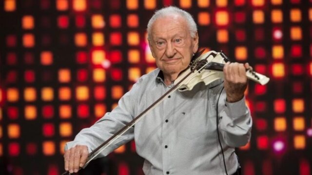 Aos 91 anos, o violinista Nicolau Sulzbeck vai se apresentar com orquesta, em Catalão e região; veja agenda