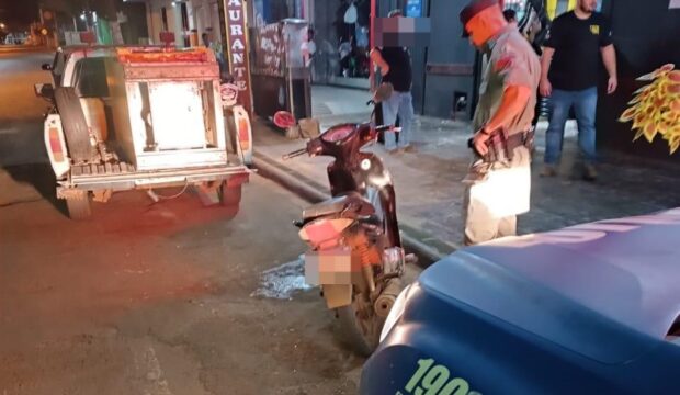 Polícia Militar recupera motocicleta furtada, em Vianópolis