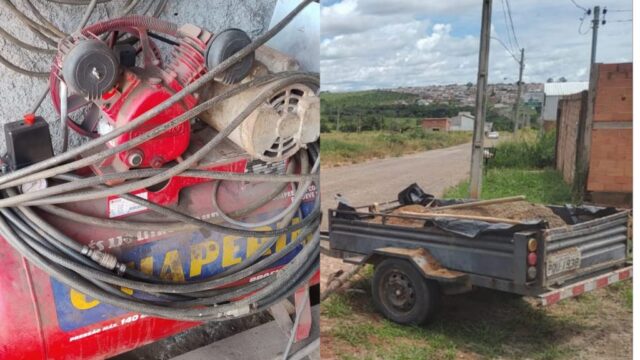 Pintor faz apelo para recuperar ferramentas de trabalho furtadas em Catalão