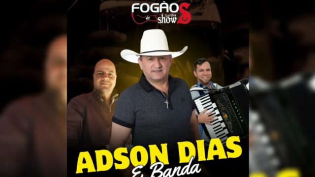 Fogão de Lenha Shows promete agitar Catalão com Adson Dias e Banda neste sábado