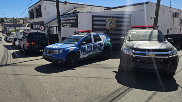 Violência em Davinópolis: estabelecimento comercial é alvo de disparos; suspeitos são conduzidos à delegacia