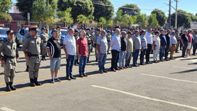 9º CRPM realiza café da manhã em homenagem ao Dia do Veterano da PMGO em Catalão