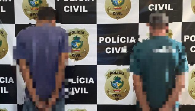 Polícia Civil de Goiandira prende em flagrante suspeitos de furto em estabelecimento comercial da cidade