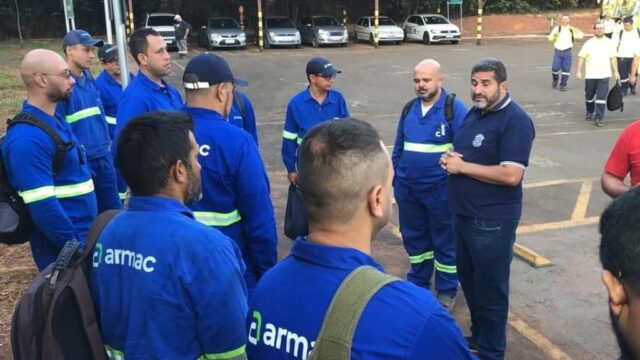 ‘De Mãos Dadas com Trabalhador’ Diretoria do Metabase visita trabalhadores da empresa Armac e Mosaic Fertilizantes