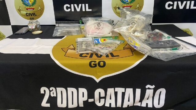 Polícia Civil de Catalão realiza a operação "DISCERPTIO" visando reprimir o tráfico de drogas; 6 presos