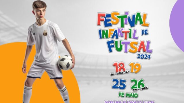 Festival Infantil de Futsal vai movimentar Catalão nos próximos dois finais de semana