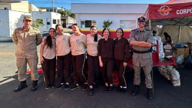 Alunos do 2° C do Colégio Militar Dr. Tharsis Campos realizam campanha solidária para o Rio Grande do Sul