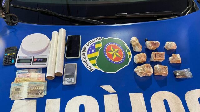 Dois indivíduos são presos por suspeita de tráfico de drogas em Catalão