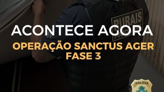Polícia Civil desencadeia Operação Sanctus Ager em Catalão contra associação criminosa de roubo em fazendas