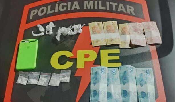 Operação Policial em Pires do Rio prende suspeito pelo crime de tráfico de drogas