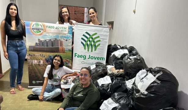 FAEG Jovem de Goiandira mobiliza apoio para o Sul do Brasil; saiba como ajudar