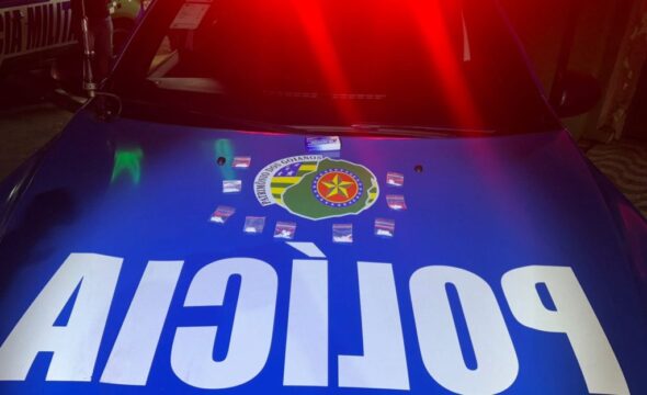 Dois suspeitos são presos pelo crime de tráfico de drogas, em Pires do Rio