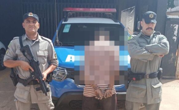 Foragido da Justiça pelo crime de tráfico de drogas é preso pela PM de Vianópolis