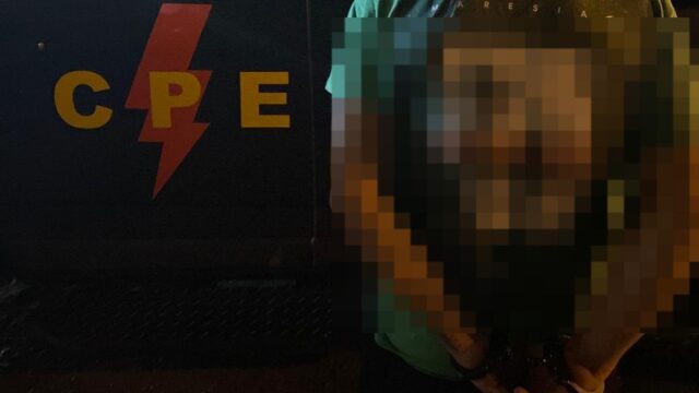 Foragido da Justiça de 25 anos, com extensa ficha criminal, é preso pela CPE, em Ipameri