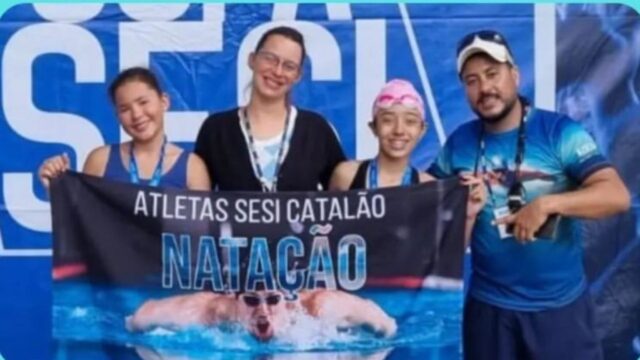 Equipe de Natação do SESI Catalão são medalhistas na 2ª Etapa da Copa Sesi em Goiânia